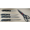 Reda best-seller Knife Set-6pcs com bloco de madeira